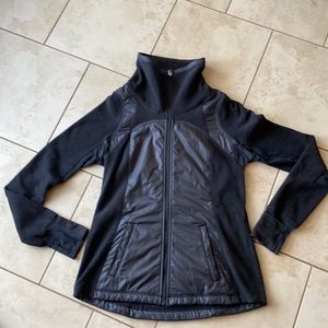 Lululemon black jacket - size 8